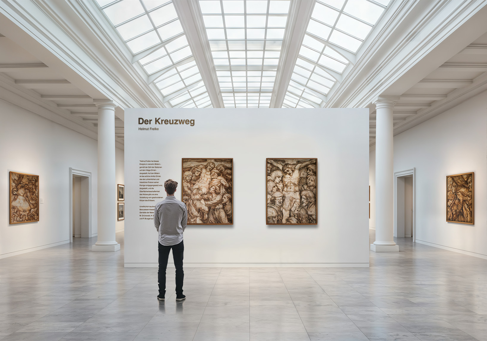 Ausstellung von christlicher Kunst im modernen Zeitalter