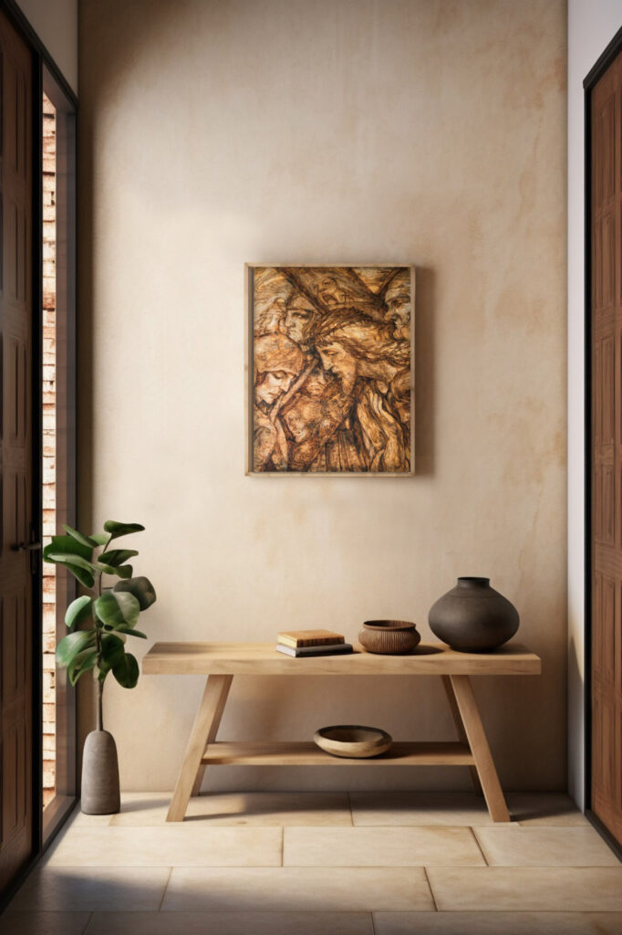 Sakrale Kunst in modernen Ambiente